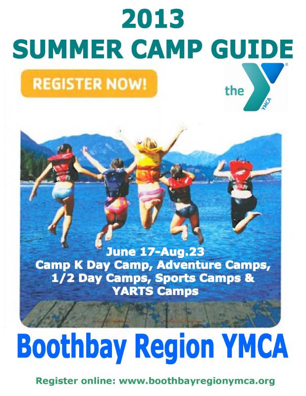 2013 YMCA summer camps Boothbay Register